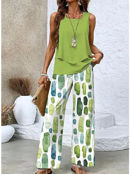 Mia | Vert Aquarelle