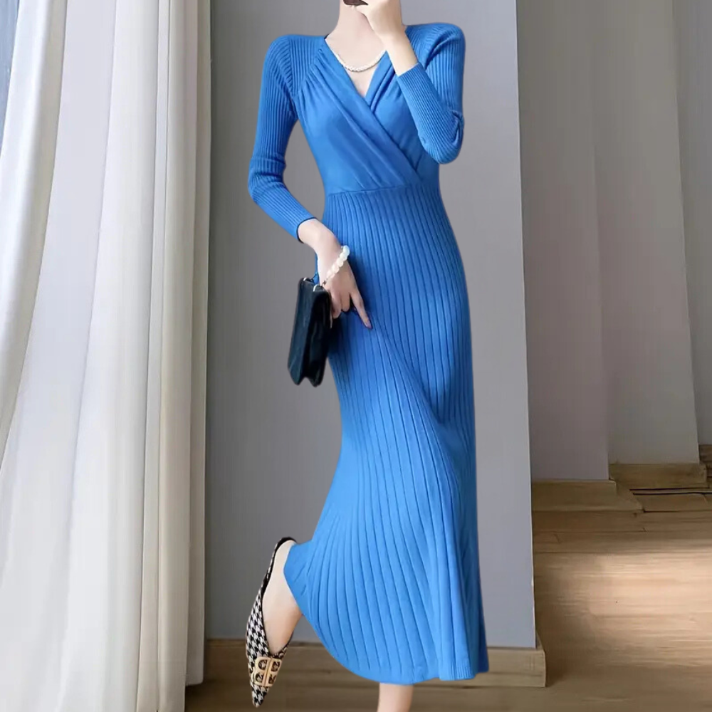 ARWENA - Robe Tricotée Élégante pour Femmes