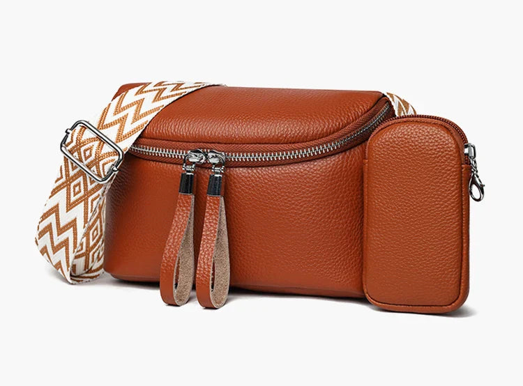 Nina | Sac à épaule en cuir raffiné