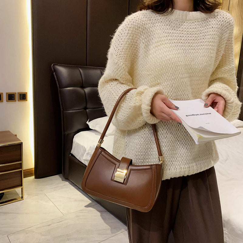 Emily - Sac à bandoulière élégant pour dames avec fermeture à glissière sécurisée