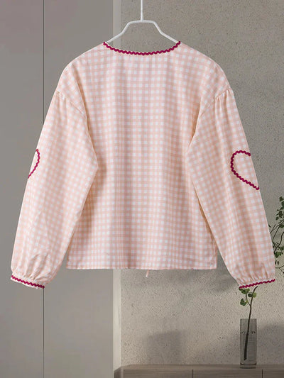 Isabelle™ | blouse élégante en forme de cœur