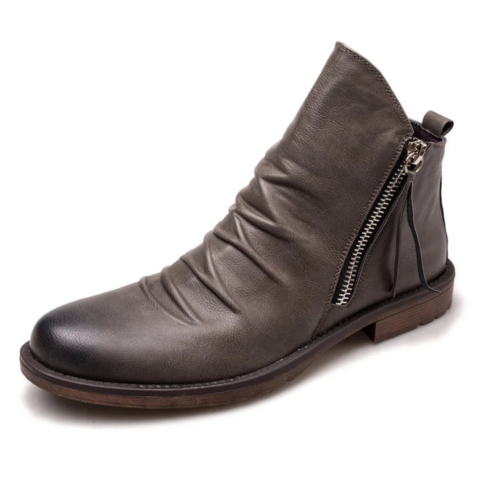 Bottes en Cuir Élégantes