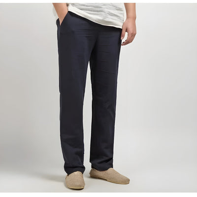 Pantalon en lin Hampton