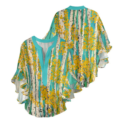 Blouse d'été "Fête au jardin" – Intemporelle & chic