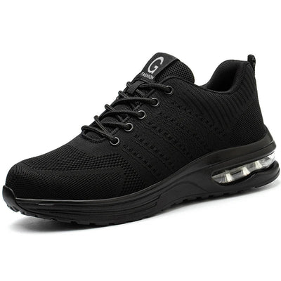 Chaussures de sécurité unisexes avec embout en acier - Chaussures de travail anti-perforation