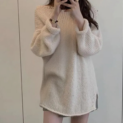 MELISSA - Pull Tricoté Classique pour Femmes