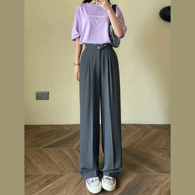 Pauline – Pantalon large en lin