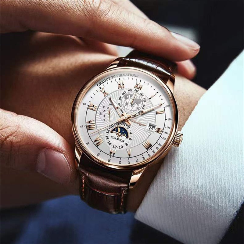 Montre Quartz Luxe | Style moderne & polyvalence