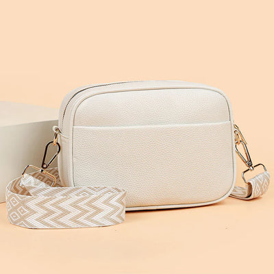 Sac à bandoulière en cuir raffiné Zara