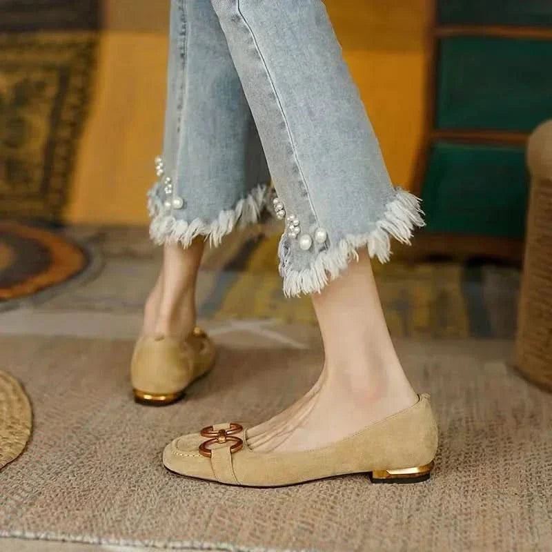 Morgane™| Sandales à talons bas Mathilda