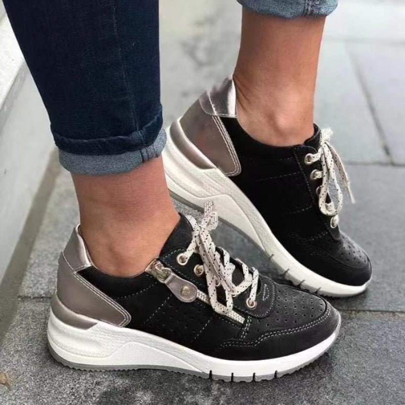 Zelia | Chaussure À Lacet Pour Femme | Tendance