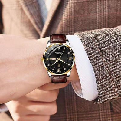 Montre Homme Étanche Lumineuse