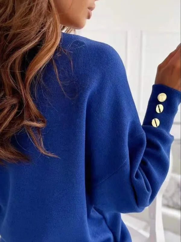 Erika™ - Pull élégant avec col en V