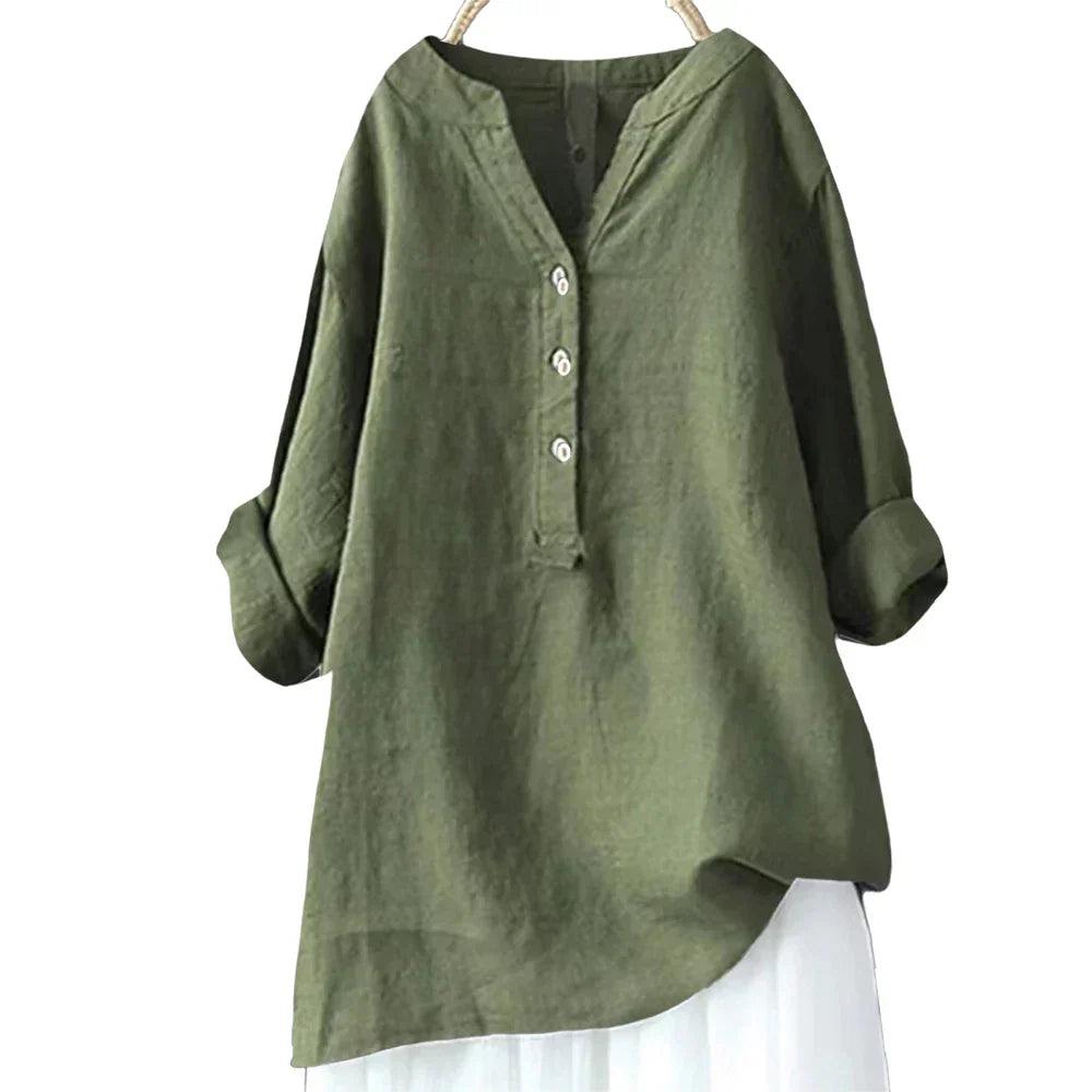 Clara™ - Chemise de loisirs oversize confortable