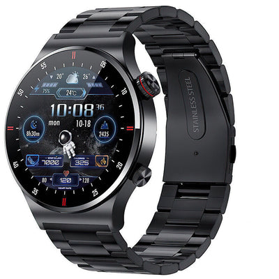 Smartwatch Santé Moniteur de fréquence cardiaque ECG Traceur de tension artérielle Fitness