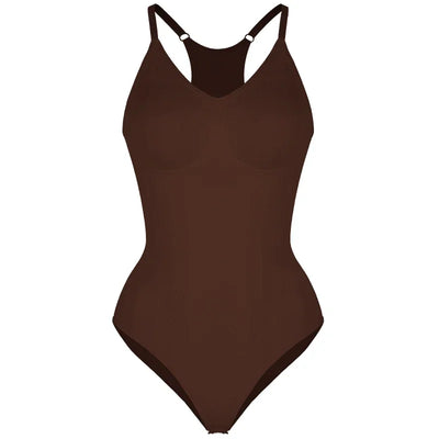Body femme – Coupe galbante – Sans couture – Maintien ventre – Dos nageur sculptant