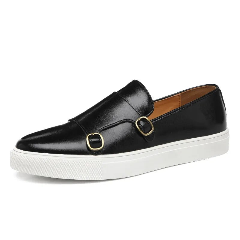 Mocassins en cuir Giovanni Bellini