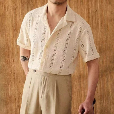 Chemise en coton tricoté Santiago
