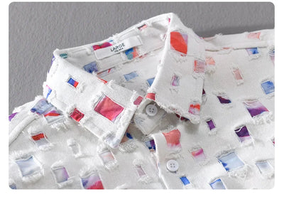 GabrielePirelli Chemise Rétro à Carreaux pour Hommes