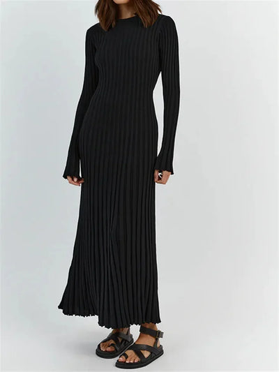 Sophie™ - Robe maxi tricotée élégante