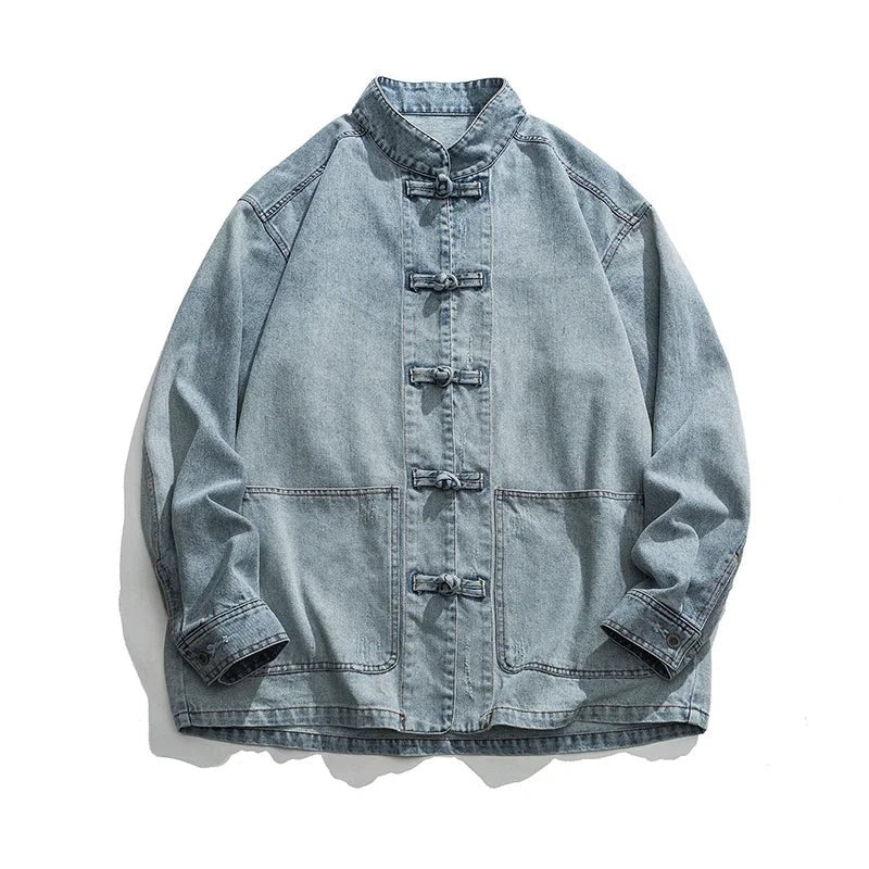 Chemise en jean délavée Neo