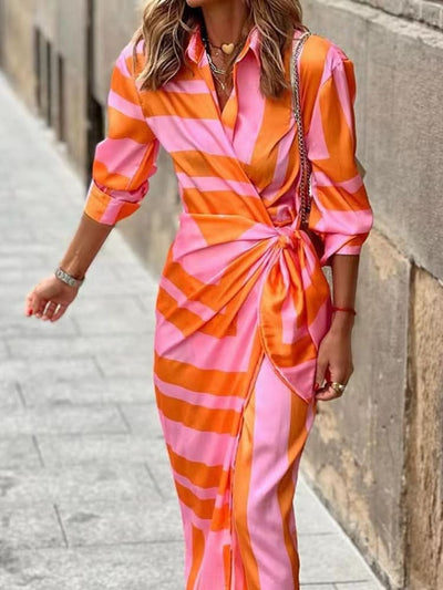 CLARA | Abito Avvolgente Elegante e di Tendenza