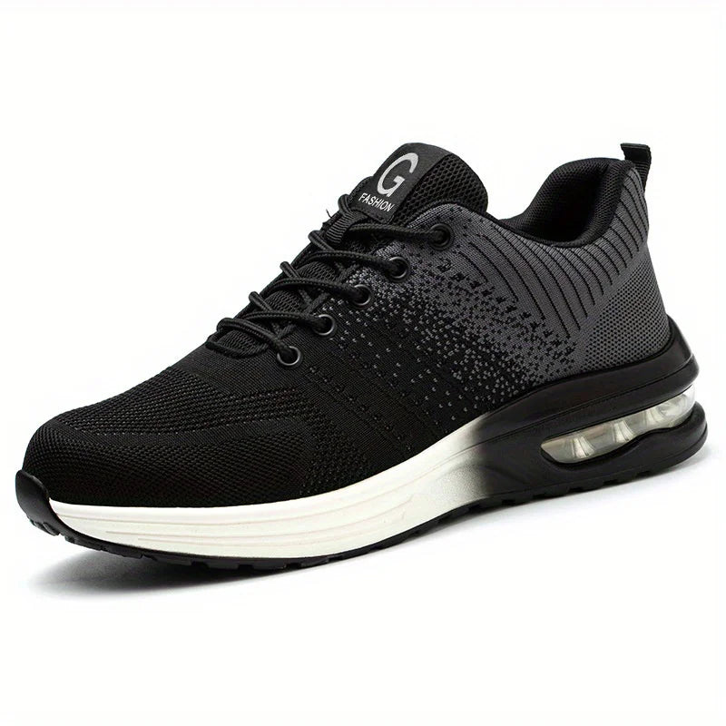 Chaussures de sécurité unisexes avec embout en acier - Chaussures de travail anti-perforation