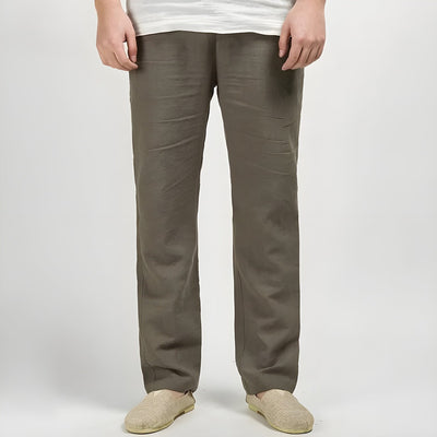 Pantalon en lin Hampton