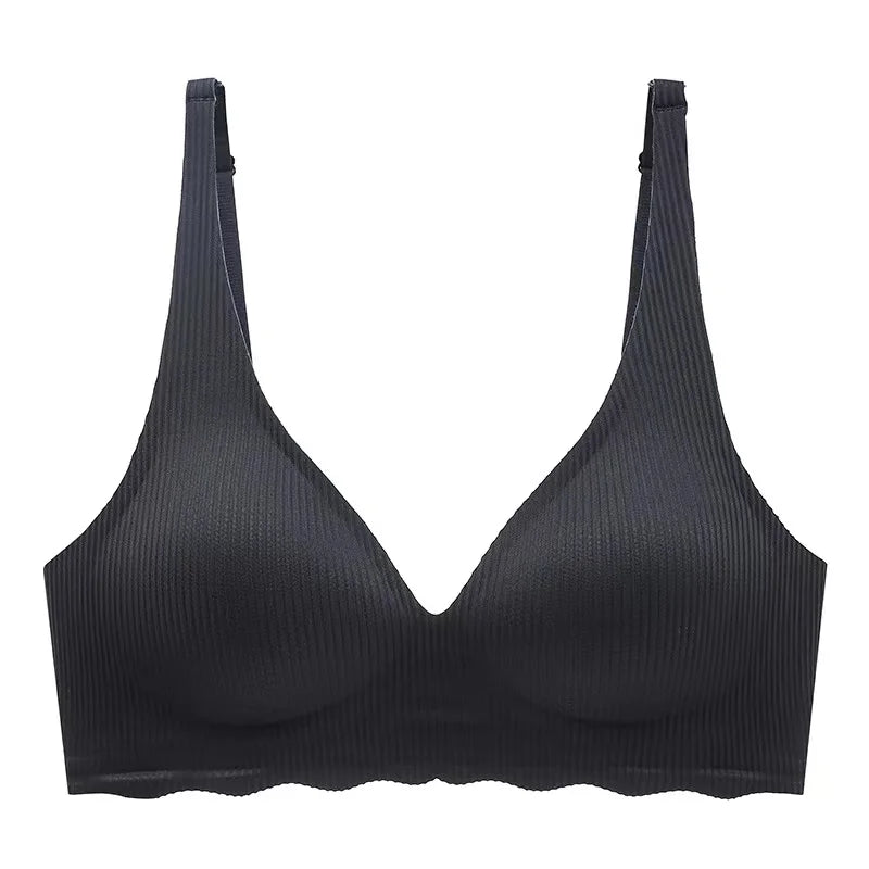Soutien-gorge femme – Sans couture – Maintien léger – Tissu respirant – Design ajouré