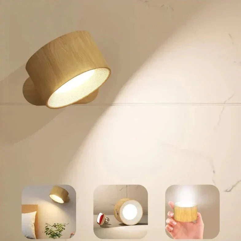 Easystick Lampe murale magnétique et sans fil - Lampe LED collante et rechargeable