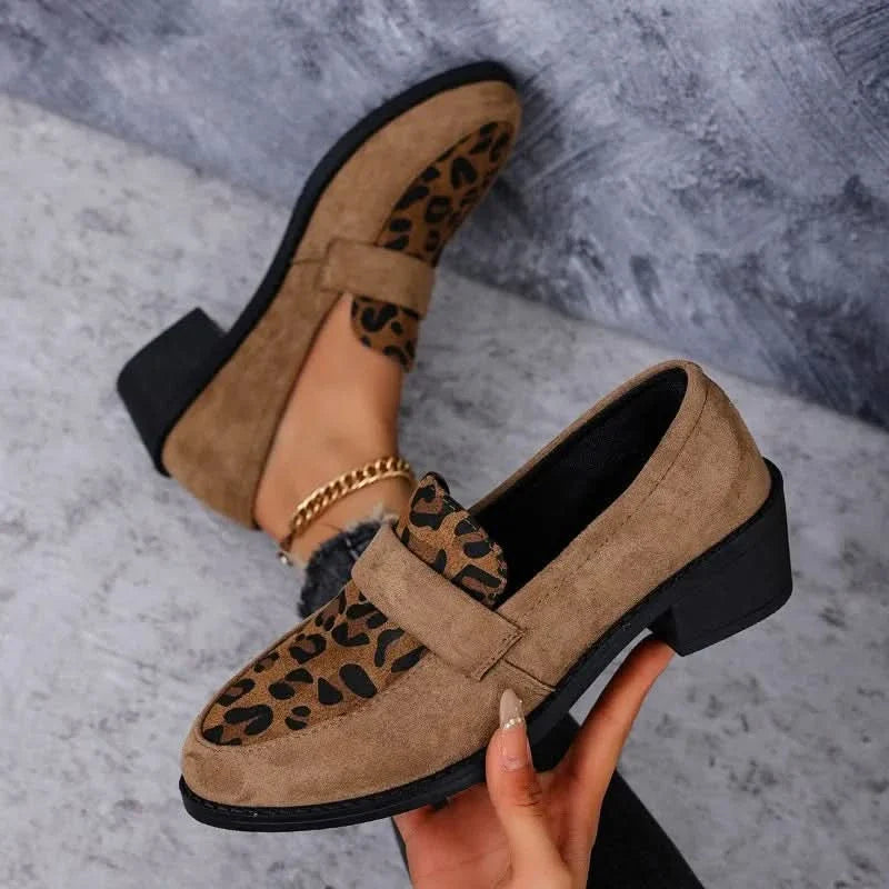 Morgane™| Karla Chaussures léopard