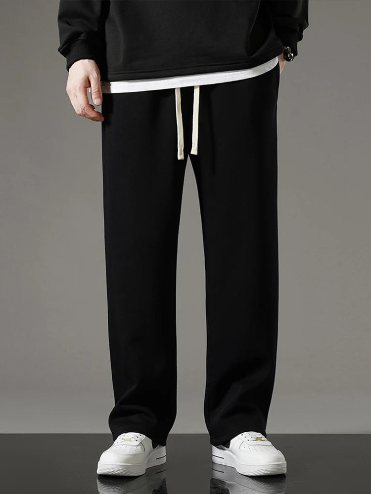 Pantalon de survêtement essentiel en coton mélangé