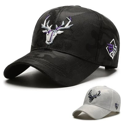 Cerf d'argent - Casquette brodée