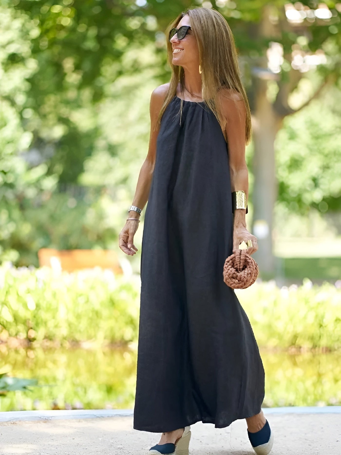 Robe Longue Halter Gina™
