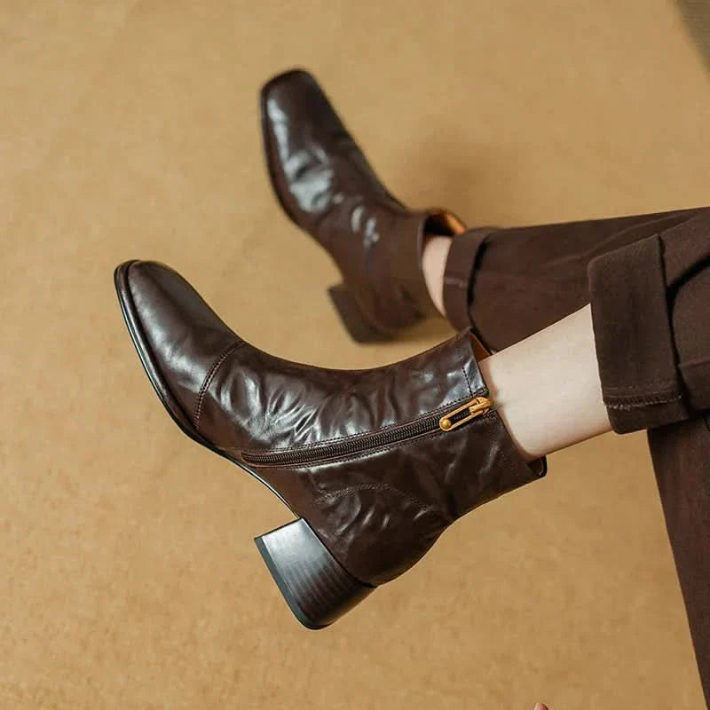 Morgane™| Averick Bottes en cuir