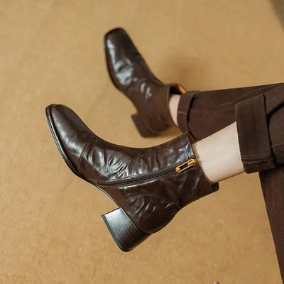 Morgane™| Averick Bottes en cuir