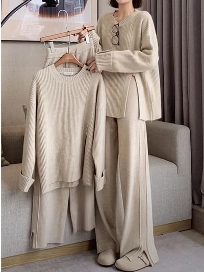Hanna™ - Ensemble de tricot moderne et élégant