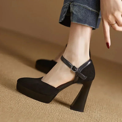 Charlotte - Chaussures à talons élégantes rétro pour femmes