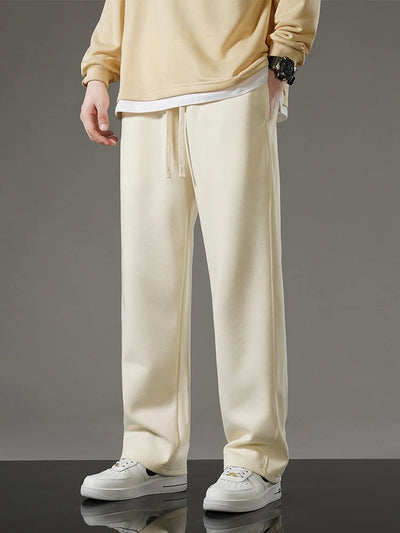 Pantalon de survêtement essentiel en coton mélangé