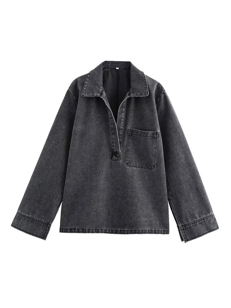 Jacquelien| Ensemble de deux pièces en denim pour femmes