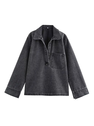Jacquelien| Ensemble de deux pièces en denim pour femmes