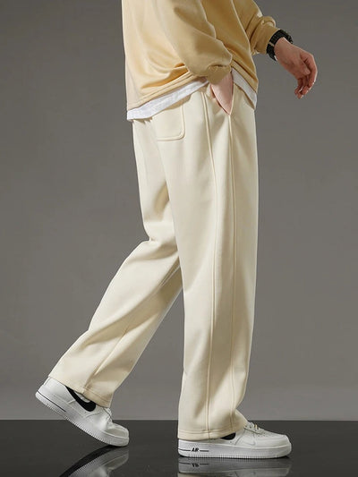 Pantalon de survêtement essentiel en coton mélangé