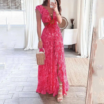 Emily | Robe De Plage Ete Pour Femme | Maxi