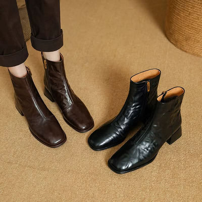 Morgane™| Averick Bottes en cuir