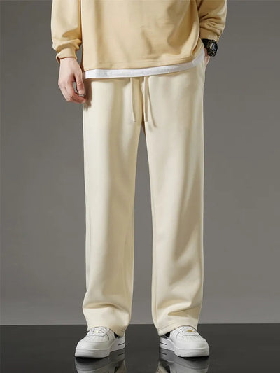 Pantalon de survêtement essentiel en coton mélangé