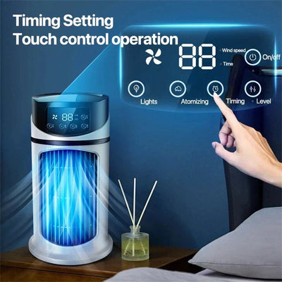 CoolBreeze Mini - Refroidisseur d'air USB 3 en 1 avec réservoir d'eau de 300 ml