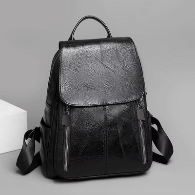 Sac à dos en cuir stylé pour femme | Sac antivol | Roswitha