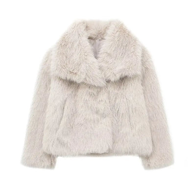 Plush Crop Coat