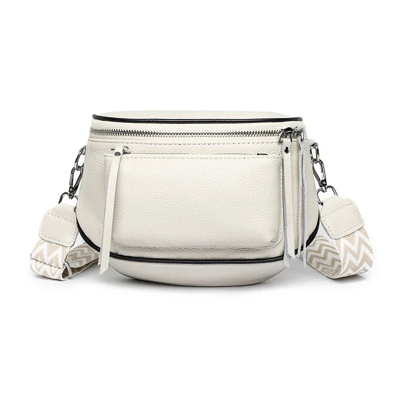 Elsie | Sac à épaule en cuir raffinée