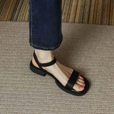 Morgane™| Sandales en cuir confortables